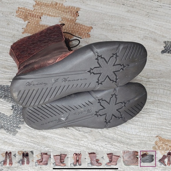 Helly Hansen Freyja Leather Quilted Faux Fur Lace Up Winter Snow Boots 7.5 - Picture 2 of 9